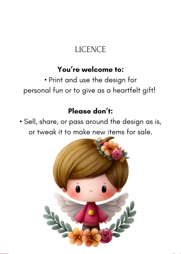 Angel clipart set for scrapbooking