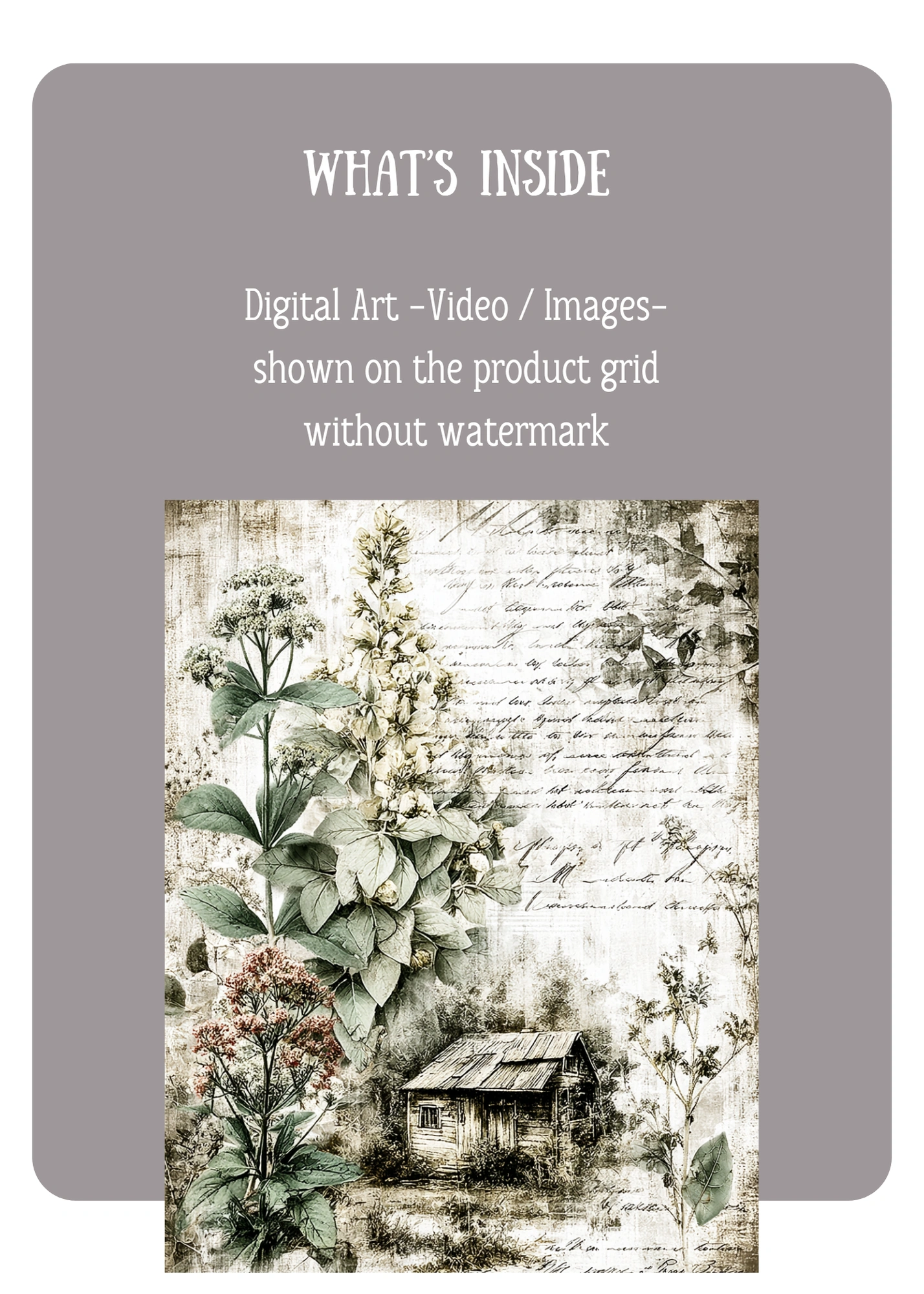 Herbal Junk Journal Pages