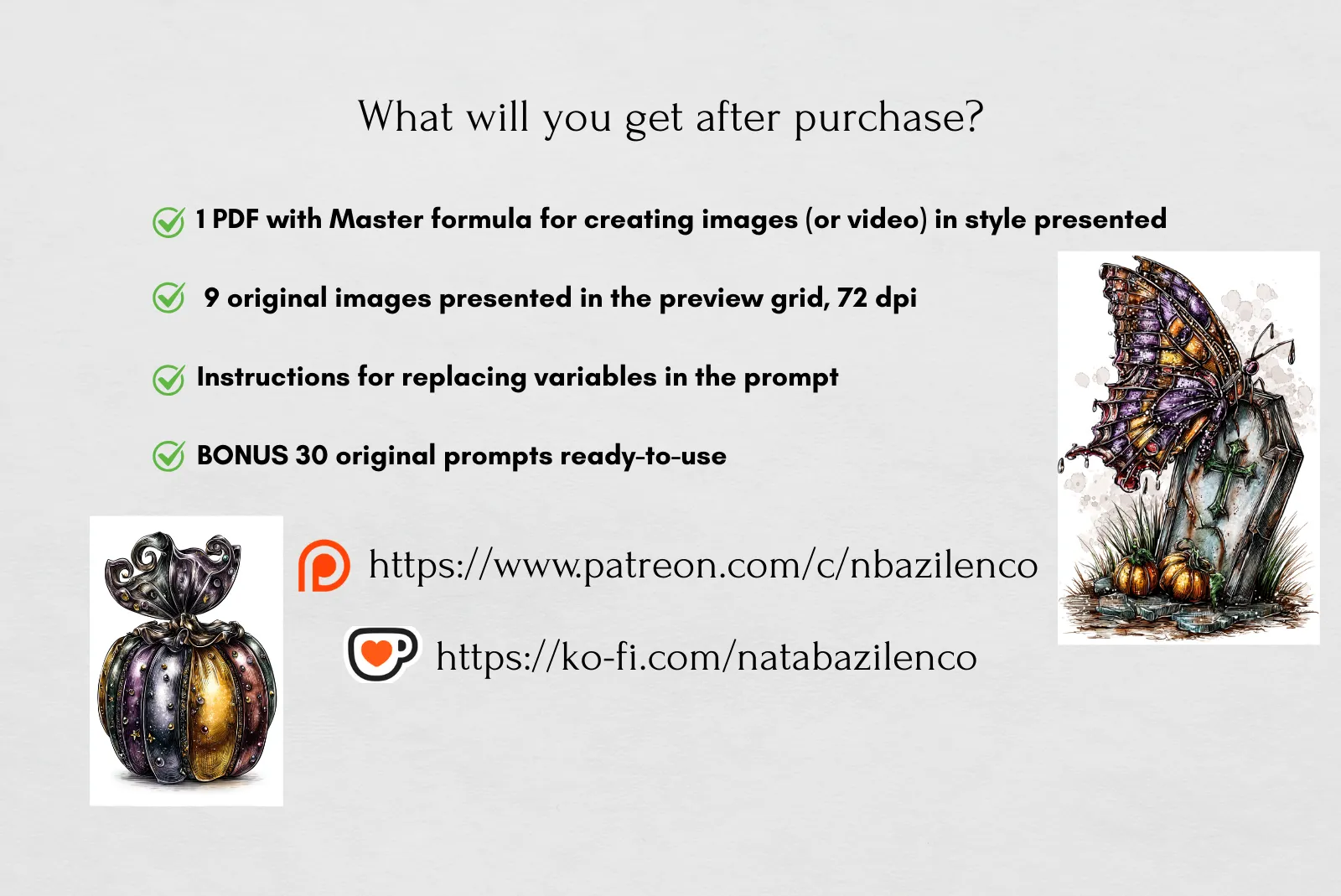 Spooky Watercolor Pencil Sketches Prompt