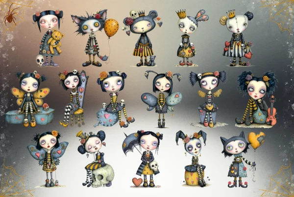 Summer Crow Clipart