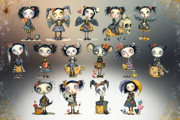 Printable Clipart Horror